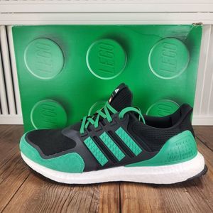 Adidas Running Ultraboost DNA x Lego Men Sz 11 Green Black Sneakers Shoes H67954
